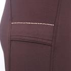Legging d'équitation Brushed Fg Rebel By Montar Marron