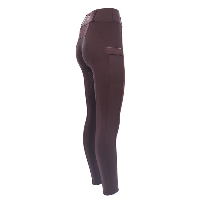 Legging d'équitation Brushed Fg Rebel By Montar Marron