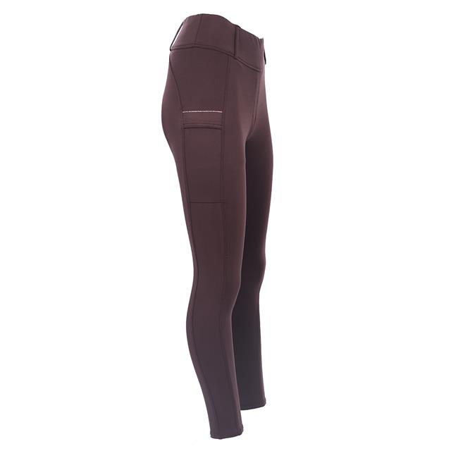 Legging d'équitation Brushed Fg Rebel By Montar Marron