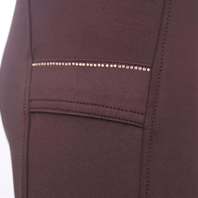 Legging d'équitation Brushed Fg Rebel By Montar Marron