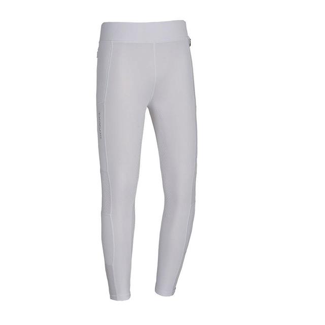 Legging d'équitation Classic Kemmie Enfantss Full Grip Kingsland Blanc