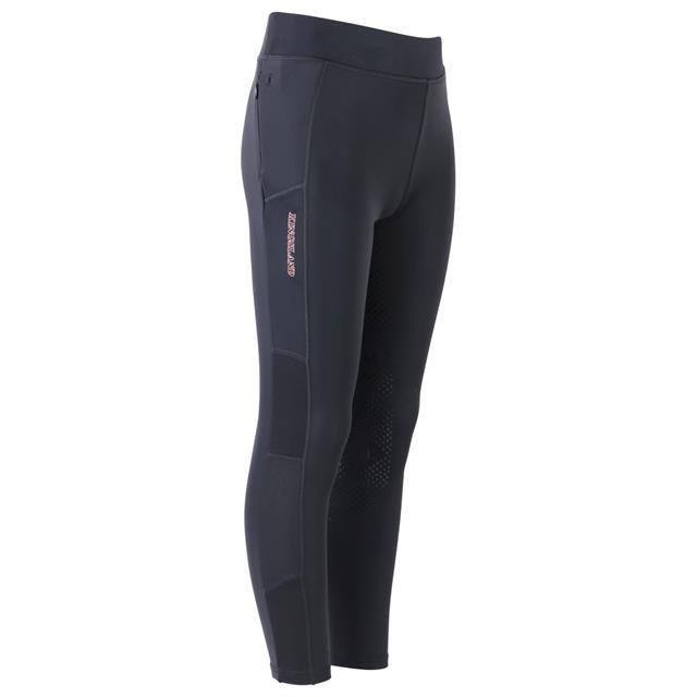 Legging d'équitation Classic Kemmie Enfantss Full Grip Kingsland Bleu foncé
