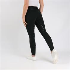 Legging d'équitation Dynamic Fanatics Basanes Grip Eskadron Vert