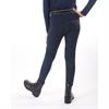 Legging d'équitation Eden fond silicone Enfants QHP Bleu foncé