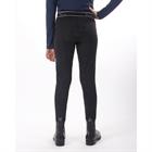 Legging d'équitation Eden fond silicone Enfants QHP Noir