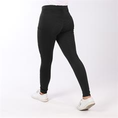 Legging d'équitation Eden Winter Fond silicone Montar Noir
