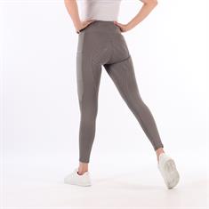 Legging d'équitation Enfants Full Grip Covalliero Gris