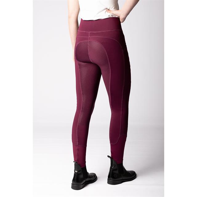 Legging d'équitation Equitight Avatar Fg Harry's Horse Enfantss Rouge foncé