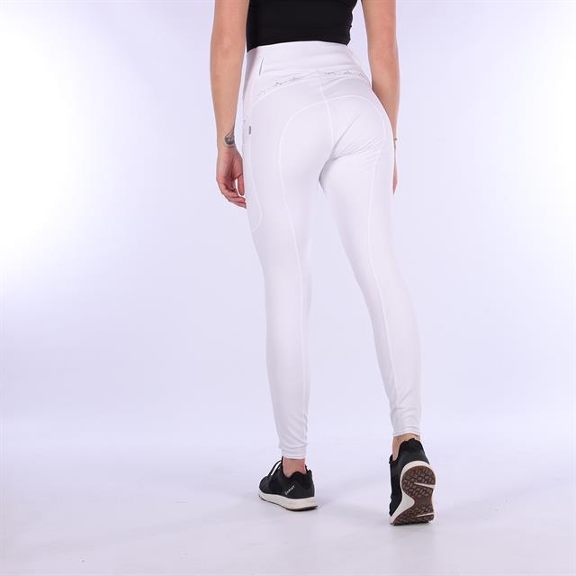 Legging d'équitation Exposure C-Wear Fond Grip Anky Blanc