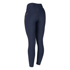 Legging d'équitation fond full-grip Perfection Equestrian Pro Horka Bleu foncé