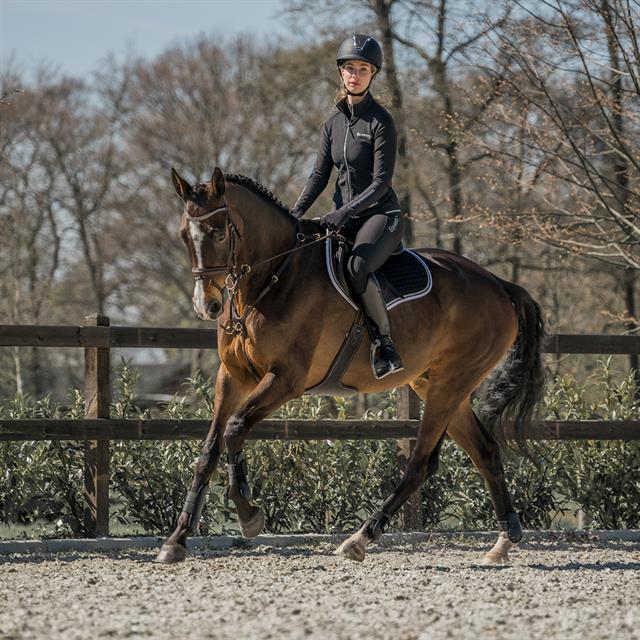 Legging d'équitation fond full-grip Perfection Equestrian Pro Horka Noir