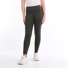 Legging d'équitation fond full-grip pour enfant ERDietse Easy Rider Vert foncé