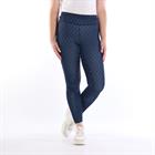 Legging d'équitation fond full grip pour Enfants Paardenpraat By Ej 3.0 Bleu foncé