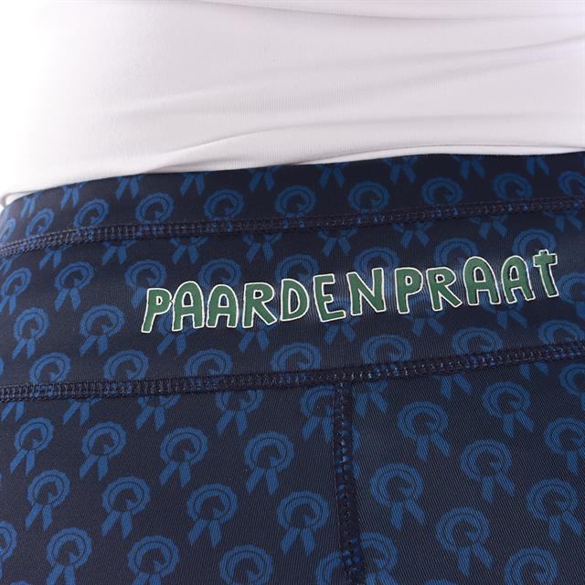 Legging d'équitation fond full grip pour Enfants Paardenpraat By Ej 3.0 Bleu foncé