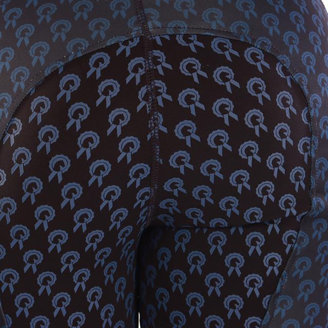 Legging d'équitation fond full grip pour Enfants Paardenpraat By Ej 3.0 Bleu foncé