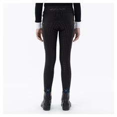 Legging d'équitation full grip pour enfant Dora 4-EH BR Noir