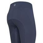 Legging d'équitation IRHShiny Uni Full Grip Enfantss Imperial Riding Bleu foncé