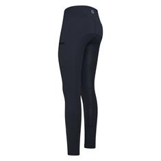 Legging d'équitation IRHShiny Uni Full Grip Enfantss Imperial Riding Noir