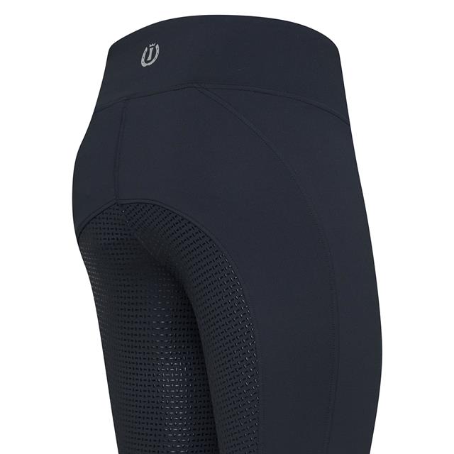 Legging d'équitation IRHShiny Uni Full Grip Imperial Riding Noir