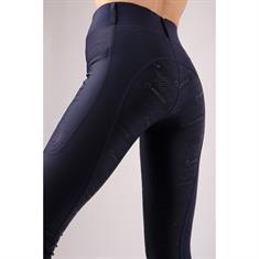 Legging d'équitation Jayla Full Grip Montar Bleu foncé