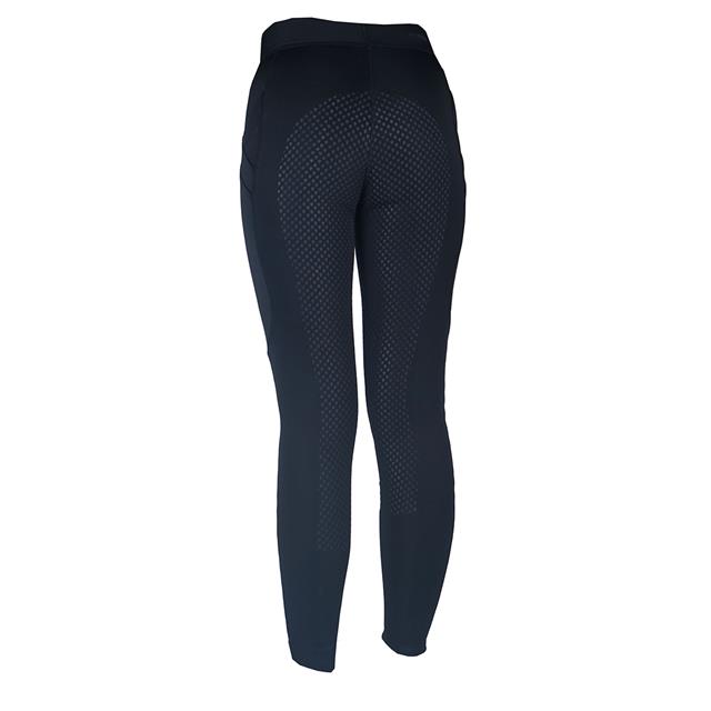 Legging d'équitation Kate fond silicone Enfants Horka Bleu