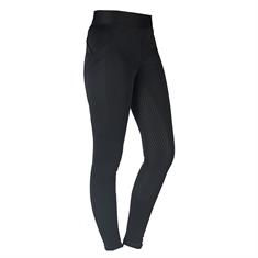 Legging d'équitation Kate fond silicone Enfants Horka Noir