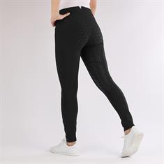 Legging d'Équitation Kinsley Full Grip Montar Noir