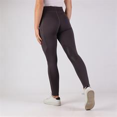 Legging d'équitation Megan basanes en silicone Horka Gris foncé