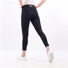 Legging d'équitation Momentum Basic Full Grip Enfantss Horka Bleu