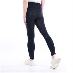 Legging d'équitation pour enfant simple à fond full-grip Epplejeck Bleu foncé