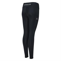 Legging d'équitation pour enfant à fond full-grip Compression Kids Kingsland Bleu foncé