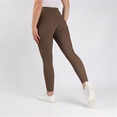 Legging d'équitation Pro Fanatics Basanes Grip Eskadron Marron moyen