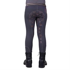 Legging d'équitation QHP DIDY FG Enfants Gris foncé