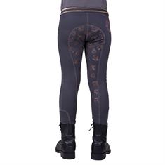 Legging d'équitation QHP DIDY FG Enfants Gris foncé