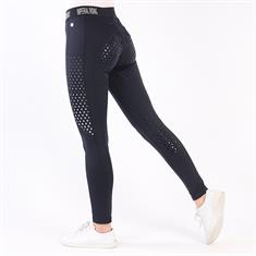 Legging d'Équitation Runaway Full Grip Silicone Imperial Riding Bleu foncé