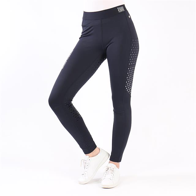 Legging d'Équitation Runaway Full Grip Silicone Imperial Riding Bleu foncé