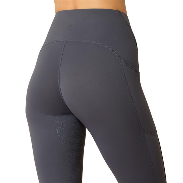 Legging d'équitation à basane grip Venture Thermal Ariat Bleu