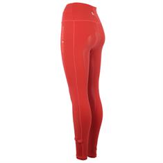Legging d'équitation à fond basanes grip AR24210 Active Rider Rouge