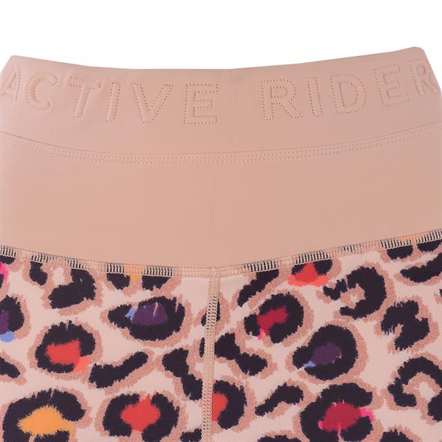 Legging d'équitation à fond full grip AR24208 Active Rider Marron clair