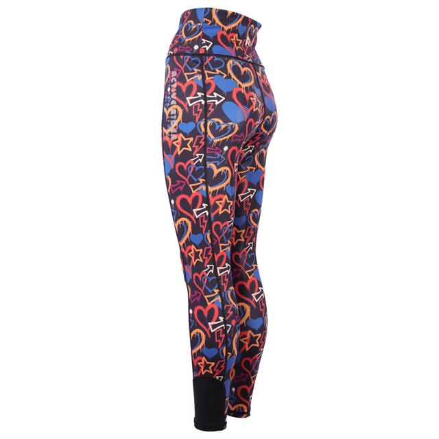 Legging d'équitation à fond full grip AR24209 Active Rider Noir
