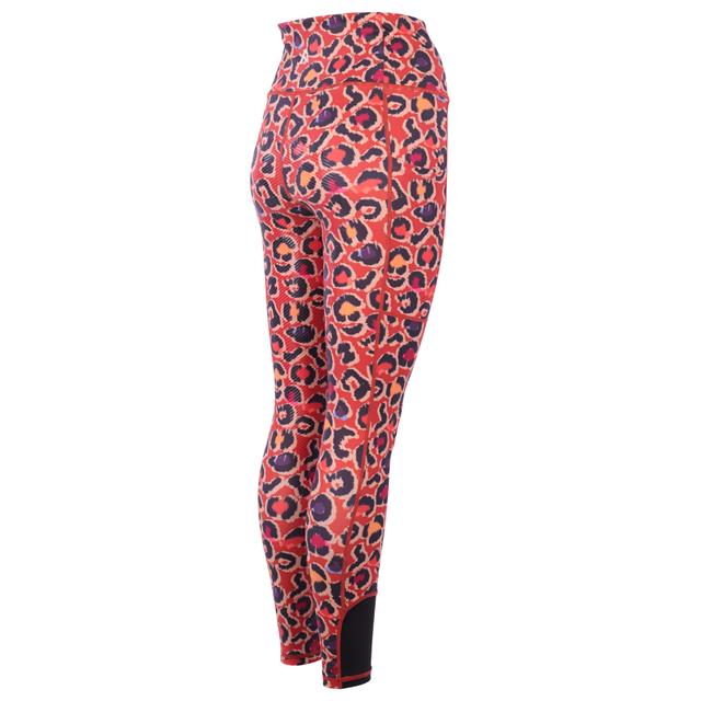 Legging d'équitation à fond full grip AR24209 Active Rider Rouge