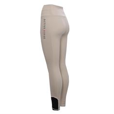 Legging d'équitation à fond full-grip Ar25300 Active Rider Blanc cassé
