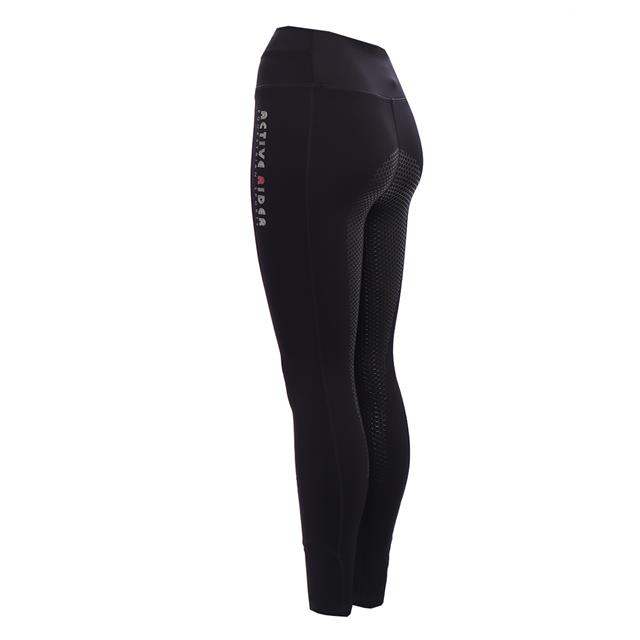 Legging d'équitation à fond full-grip Ar25300 Active Rider Noir