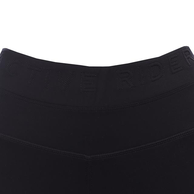 Legging d'équitation à fond full-grip Ar25300 Active Rider Noir