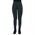 Legging d'équitation à fond full-grip Avelie QHP Vert foncé