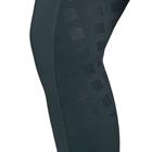 Legging d'équitation à fond full-grip Avelie QHP Vert foncé