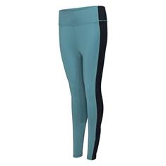 Legging d'équitation à fond full-grip Compression Kingsland Turquoise