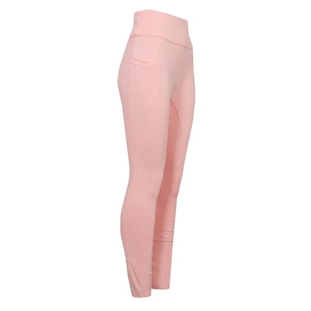 Legging d'équitation à fond full-grip Cycle Four ROAN Rose clair