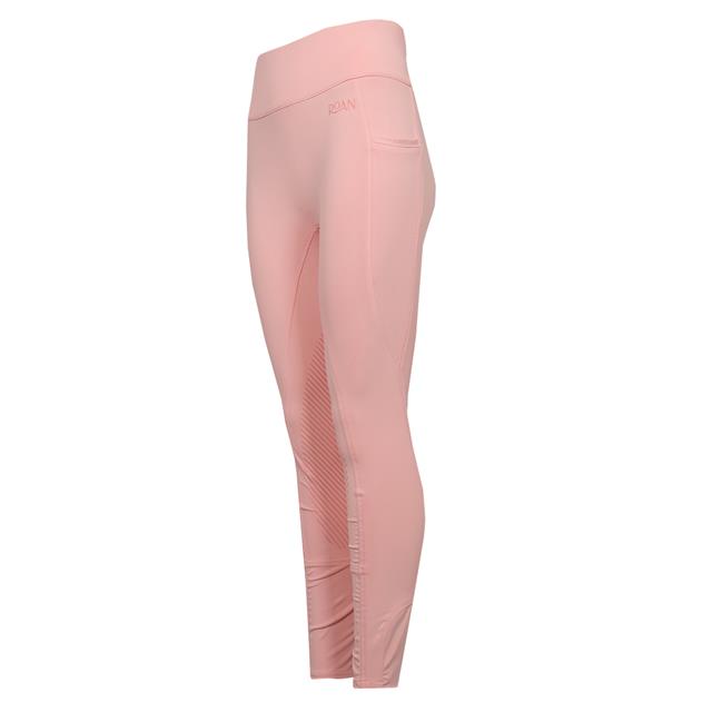 Legging d'équitation à fond full-grip Cycle Four ROAN Rose clair