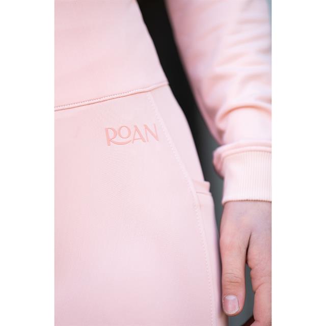 Legging d'équitation à fond full-grip Cycle Four ROAN Rose clair
